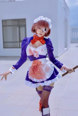 Mặt nạ hầu gái cosplay Byoru