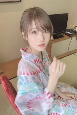 Kenken《Kimono phong cách Nhật Bản》Sữa tuyết trắng của Wakao Wakamoto (27 Ảnh)