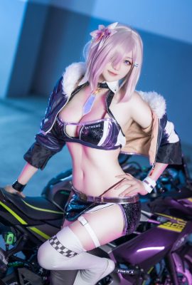 Halo_chan – Bộ đồ đua xe máy Mashu
