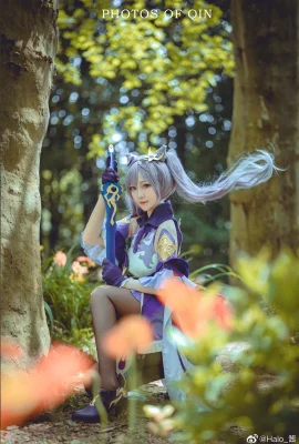 Genshin Keqing@Halo_江(9 ảnh)
