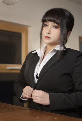 Cosplay Luo LiCô gái xinh đẹp sama say rượu OL