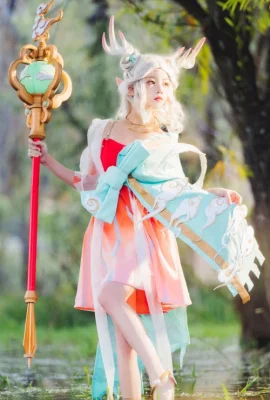 Cosplay 桜桃面红polka dotRed Polka Dot