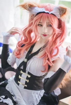 Cosplay ngu ngốc Momo Chunmomo Momo True Love Phiên bản thiên thần-Thiên thần lửa
