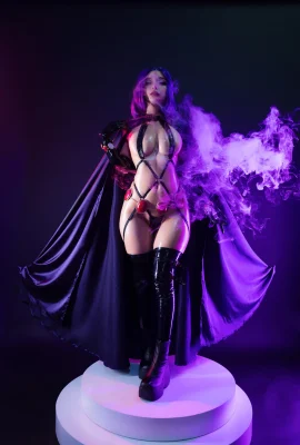 Cosplay Umeko.J Raven Bộ Đồ Lót Cao Su Latex.01