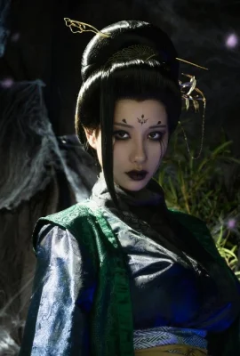 Yubo Haneame – Chị thứ tư trong huyền thoại đen Goku Spider Spirit (33 Ảnh)