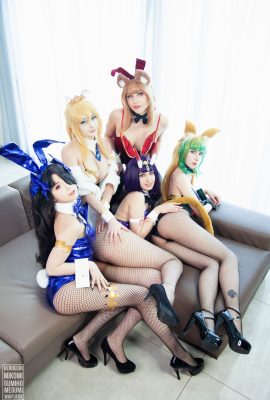 Kerocchi, Mikomi Hokina, Gumiho Hannya, Megumi Koneko, Waifufox – Hợp tác với Fate Bunny