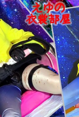 (eyu no isyoubeya(eyu)) Iono cosplay nữ giới chèn 8 tupets vào hậu môn của cô ấy và phun ra bằng Thủ dâm hậu môn cực độ với một dương vật giả khổng lồ. (mặc quần áo chéofutanari)