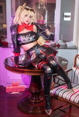 Nhật Bản sexy Cô gái xinh đẹp byoru jue huyện Zero chủ đề bonis sexy đồ lót sexy với vớ da màu đen cho thấy cơ thể đầy đặn hình ảnh 57p