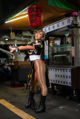 (Nonsummerjack) Black Chun-li