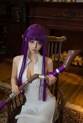 Người đẹp trực tuyến Saijing Ningning đã hủy hoại chủ đề Firun White Firun Sexy Sexy Real Váy khoe mông và chân của cô