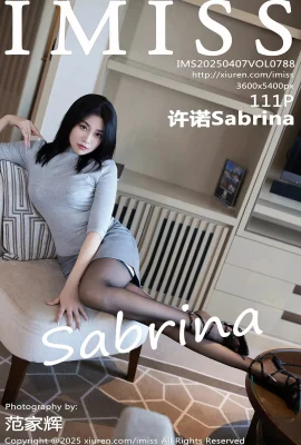 [Câu lạc bộ Imiss Ai Mi]2025.04.07 Vol.788 Xu Nuo Sabrina Darming Black Silk Full Phiên bản không có hình ảnh Watermark[111P]