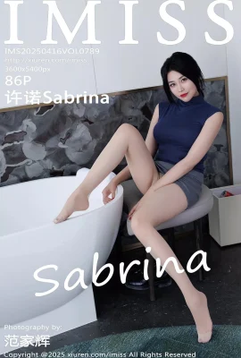 [Câu lạc bộ IMiss AI Mi]2025.04.16 Vol.789 Xu Nuo Sabrina Grey Hip Váy đầy đủ phiên bản không có hình ảnh Watermark[86p]