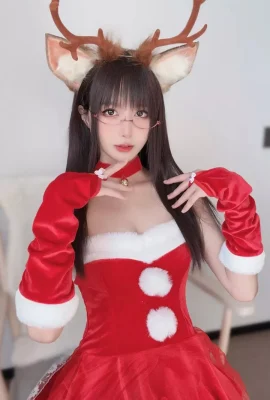 Coser Beauty Pudding Dafa perohub-tháng 12 chủ đề đăng ký tư nhân sexy 6 bộ loạt quần áo thể hiện ra khỏi mông và chân hấp dẫn ảnh 1
