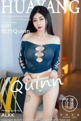 [Ảnh Huayang Huayang]2025.05.20 Vol.640 Kaizhu Quinn Phiên bản đầy đủ của hình ảnh Watermark[103p]